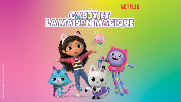 Gabby et la maison magique animation