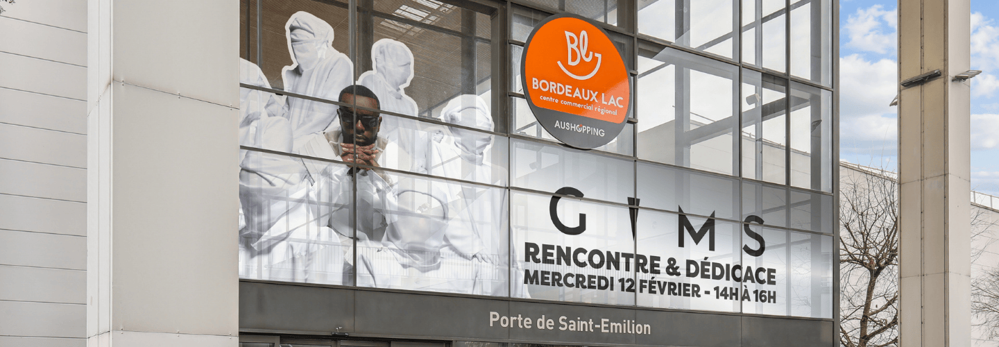 maitre GIMS evenement bordeaux lac aushopping rencontre dédicace chanteur artiste