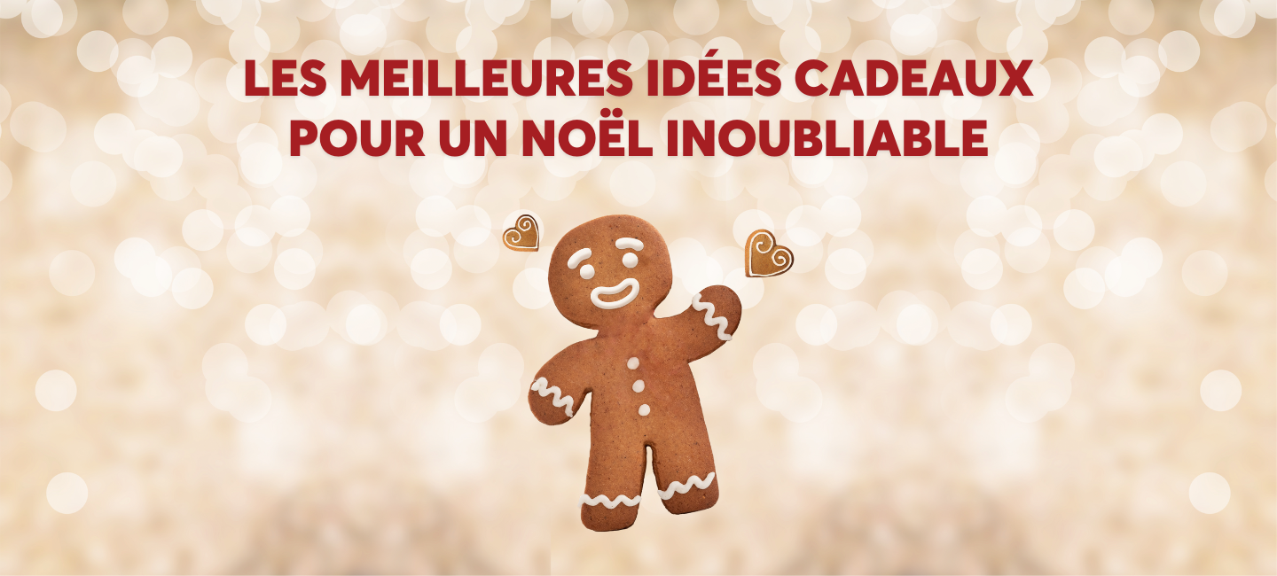 Idées cadeaux Noël centre commercial Aushopping Bordeaux lac liste sélection cadeaux