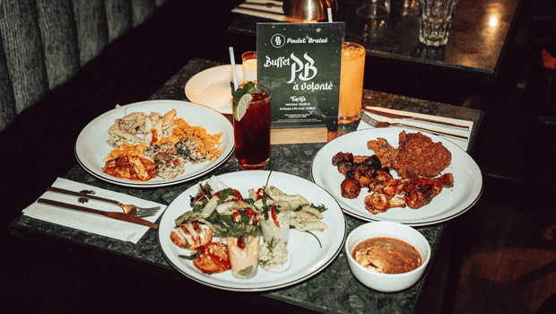 Poulet Braisé restaurant centre commercial aushopping bordeaux lac escale gourmande buffet à volonté