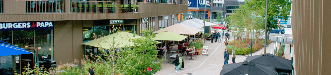 Escale Gourmande restaurants centre commercial Aushopping Bordeaux lac
