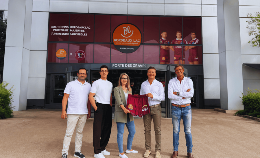 Aushopping Bordeaux Lac centre commercial partenaire partenariat local ubb union bordeaux bègles