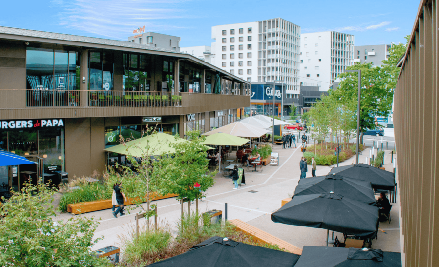 Escale Gourmande restaurants centre commercial Aushopping Bordeaux lac