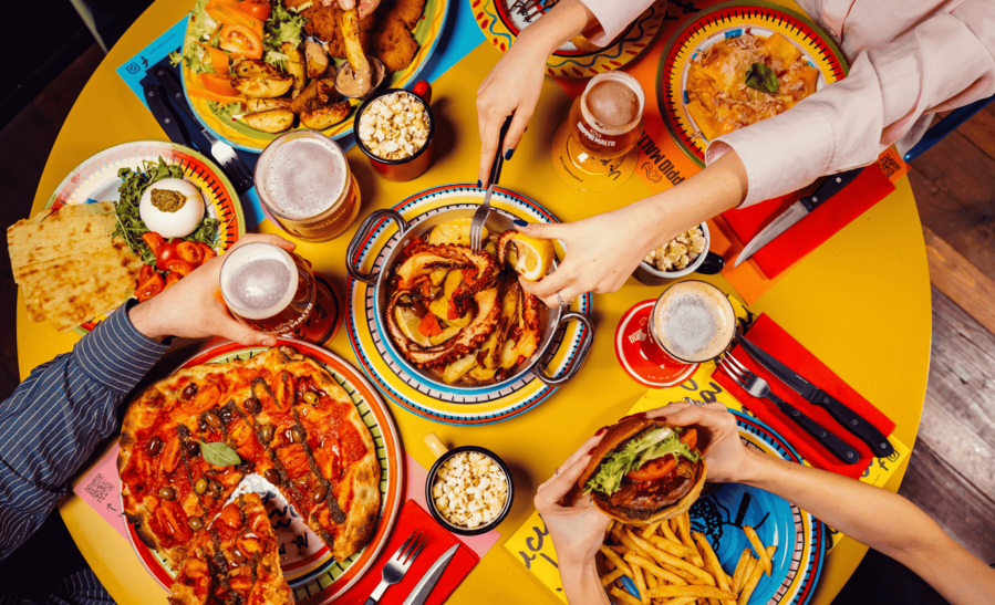 Doppio malto restaurat escale gourmande bordeaux lac salades pates pizzas