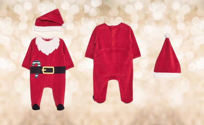 Idées cadeaux Noël centre commercial Aushopping Bordeaux lac pyjama bébé noël KIABI