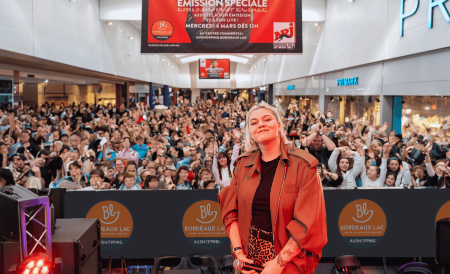 Animation évènement centre commercial Aushopping Bordeaux Lac actualités