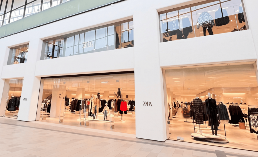boutique zara centre commercial aushopping bordeaux lac magasins mode tendance shopping