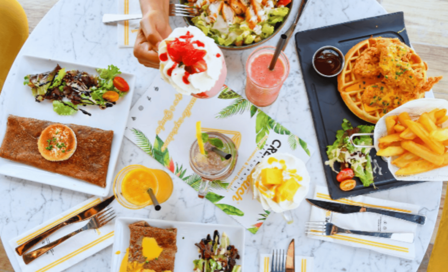 Crepe Touch restaurant escale gourmande bordeaux lac crepes gaufres gouter