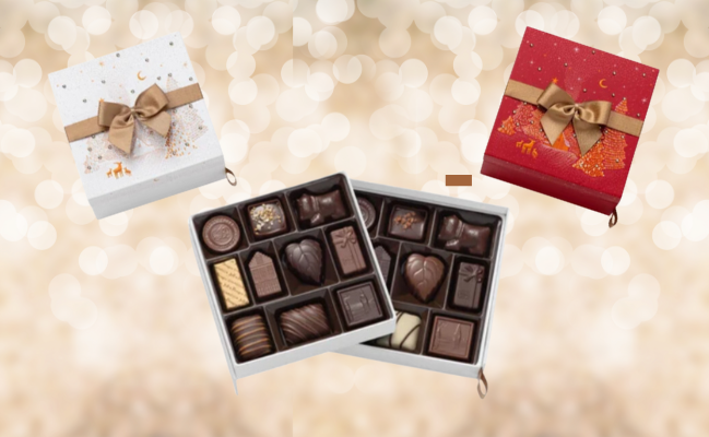 Idées cadeaux Noël centre commercial Aushopping Bordeaux chocolats Jeff de Bruges