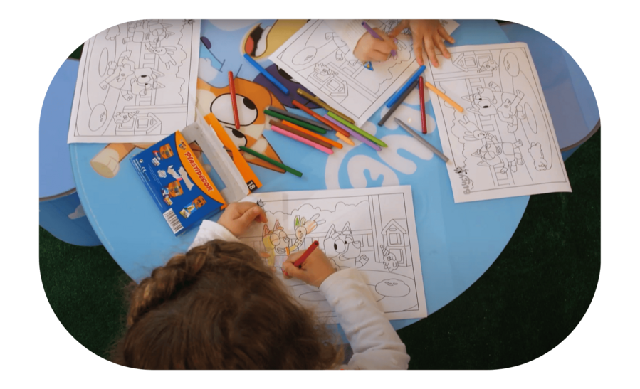 Animation Bluey Événement famille Activité enfants centre commercial Aushopping Bordeaux Lac