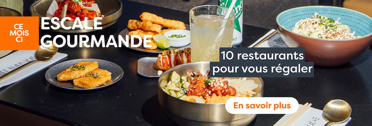 Escale gourmande aushopping bordeaux lac