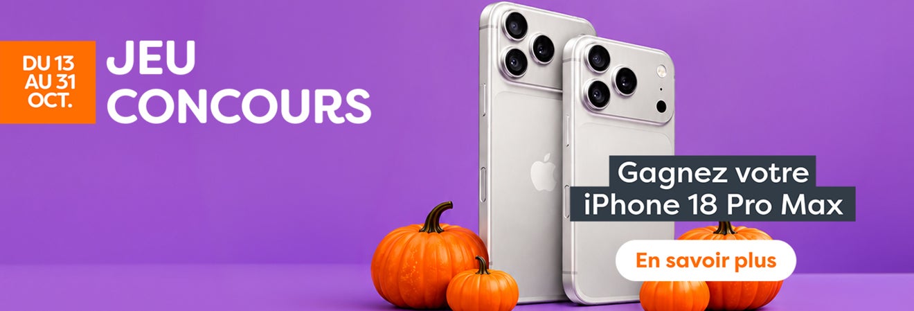 Jeu concours : Gagnez votre Iphone 18 Pro Max