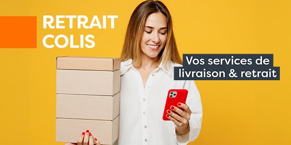 Vos services de livraison et retrait dans votre centre commercial Bordeaux Lac