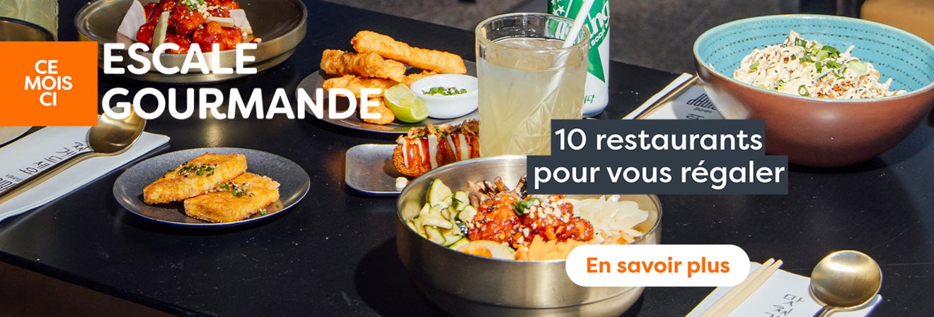 Escale gourmande aushopping bordeaux lac