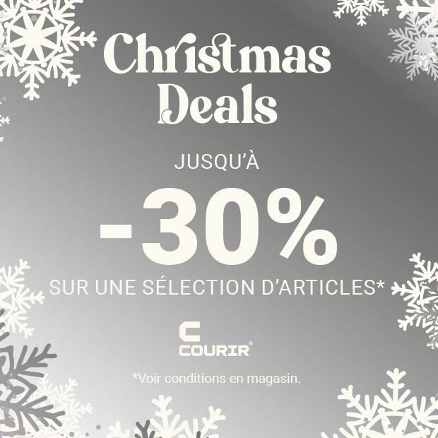 Courir | Christmas Deals : Juqu'à -30% sur une sélection d'articles