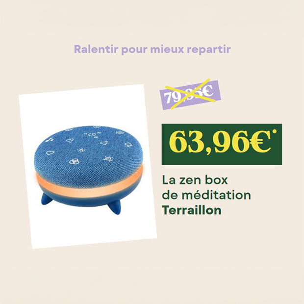 Nature et Découvertes : offre sur la zen box Terraillon !