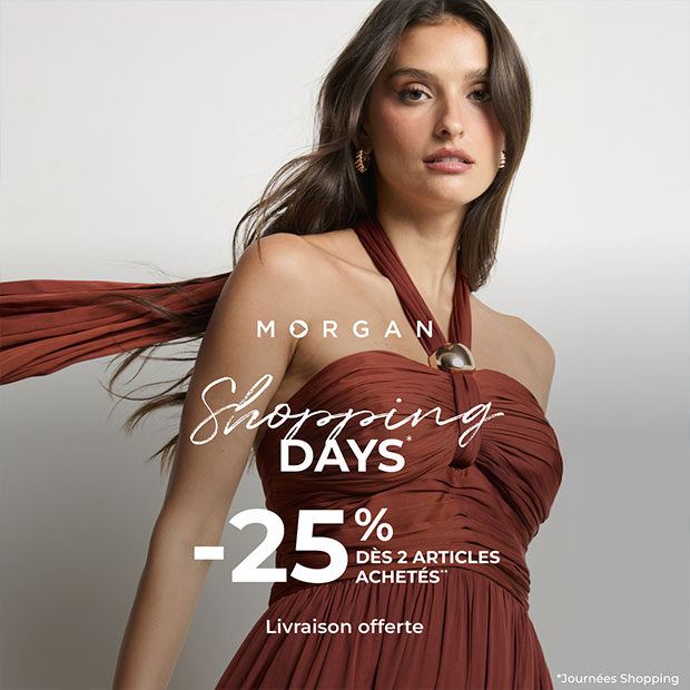 Les Shopping Days sont de retour chez Morgan du 28 au 31 mai 2026