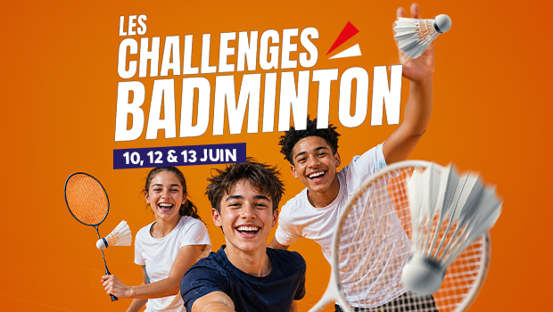 challenges badminton aushopping bordeaux lac animation